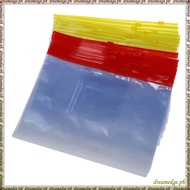 [S D K G] 20PCS Plastic Slider Zip Lock Bags Files Holder for A5 Paper