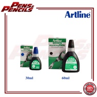Artline Marking ink for Permanent Marker Refill Ink 30ml / 60ml (MArker 70 / 90 /100 / 700 (1pc)