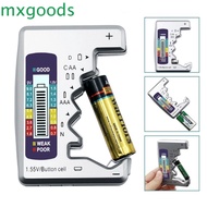 MXGOODS Battery Capacity Tester Battery Level Tester Battery Monitor Voltmeter Tester Capacitance Di