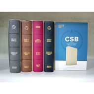 Gold | CSB Large Print Compact Reference Bible, Soft Imitation Leather