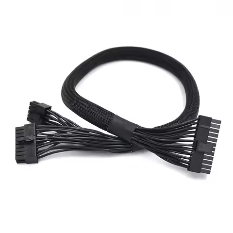 24 Pin ATX Cable for ASUS ROG THOR/STRIX Series PSUs 18 Pin + 10 Pin to 24 Pin ATX PSU Power Adapter