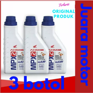 3 BOTOL OLI MPX 2 0.8 L ORIGINAL AHM HONDA LUBRICAN