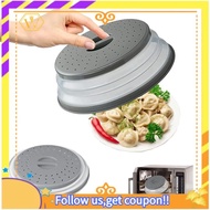 【W】Microwave Cover Microwave Lid Foldable Microwave Microwave Food Cover Cover Hood Foldable Suitable for Microwave Fruits