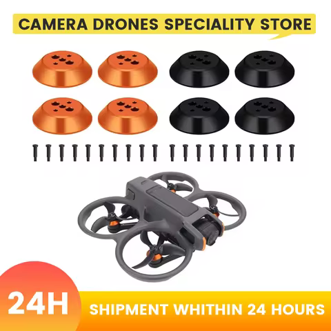 4PCS Aluminum Motor Cap Dust Protective Cover for DJI Avata 2 Drone Engine Scratchproof Protector fo