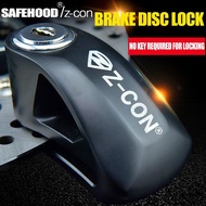 Z-CON Disc brake lock Electric car lock Motorcycle lock Battery scooter Mountain bike Anti-theft lock Disc lock Brake disc lock