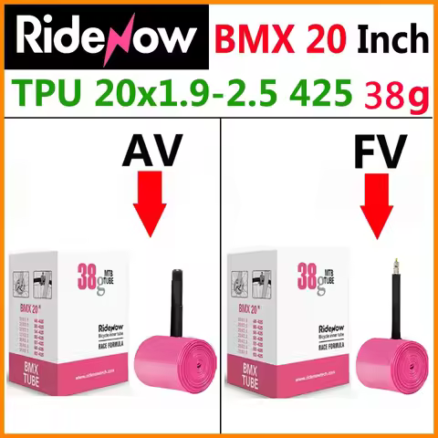 RideNow BMX Bicycle TPU Inner Tube 20'425 20x1.9 2.0 2.1 2.2 2.3 2.4 2.5 Tire AV 42mm/FV 45mm Camera