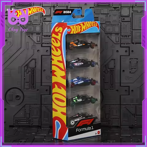 2025 Hot Wheels Car Model JGF58 2024 Formula 1 Car Collection Alloy Cars Model Ornament Custom Birth