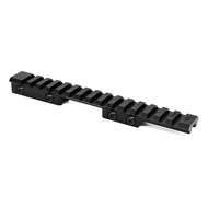 Warne CZ 452/455 11mm Picatinny Rail Adapter, 15MOA, Black, 7755M Warne CZ 452/455 11mm Picatinny Ra