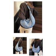Denim canvas sling bag 9016-50 77250 women's shoulder bag