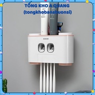 HIGH QUALITY ECOCO Toothpaste Dispenser - ECOCO Premium Toothpaste Dispenser (also toothbrush holder