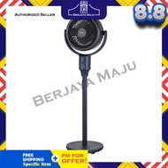 Midea 7" 5 Blade 3 Speed Circulation Remote Stand Fan MFG180R0APB