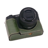 Suitable For Sony A7M4 A7C2 R Micro Single M3 Leather Case ZV1m2F A7R4 Base A6400 Camera Bag ZVE10