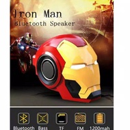 Stereo BT speaker bluetooth iron man matk 46 wireless portable kepala ironman iron man mark46