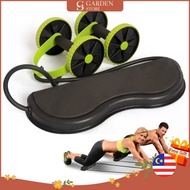 GS Warbase New Generation Double Wheel Abs Roller 6Pack Exercise With Knee Pad7222