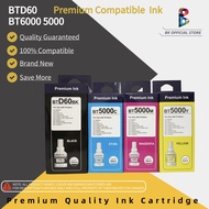 COD Brand New Brother Ink BTD60 BT5000 BT6000 Dye Ink For Brother Printer DCP-T420W T710W T3000W