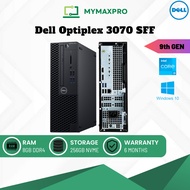 PC i3/i5/i7 Dell Optiplex 3070 SFF Intel Core (9th Gen) / 8GB RAM / 256GB NVME / Win 10 Pro (Refurbi