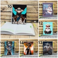 Cypher valorant notebook / cypher valorant drawing book with pen included