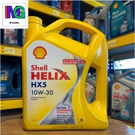 ORIGINAL SHELL MALAYSIA Helix HX5 10W-30 3L