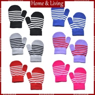 AOTO Kids Winter Knitted Glove with Cute Wool Newborn Mitten Snowdays Fight Mittens