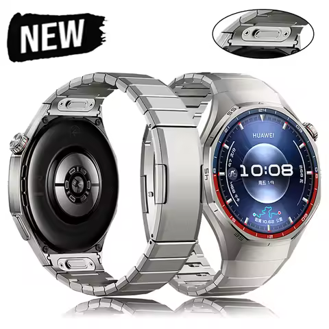 No Gaps Luxury Titanium Alloy Strap For Huawei Watch GT 6 Pro Metal Band Bracelet For Huawei Watch G