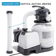 11535 Pool Filter Pump Hose 16 Inch Pool Pump Hose for Intex Pool Sand Filter Pumps Saltwater System