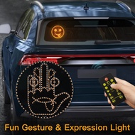 Car Finger Expression Light Remote Control Led Lighting Gesture Light Road Rage Middle Finger Gestur