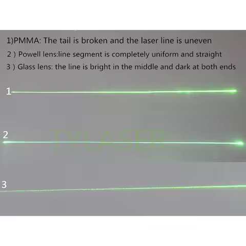 High Quality 12x40mm 520nm Green Line Laser Module 5mW 10mW 30mW 50mW 80mW Laser Diode Industrial Gr