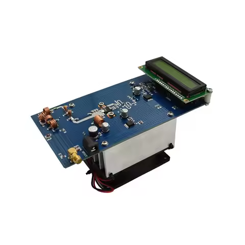 87.5M - 108MHz 50W Maximum up to 70W Stereo RF FM transmitter amplifier with Fan Radio Station modul