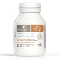 Australian Milk Calcium Supplement Bio Island Milk Calcium Kids 90v