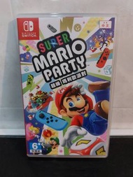 【Nintendo 任天堂】二手 NS Switch 中文版 超級瑪利歐 派對 瑪莉歐 馬力歐 Super Mario Party