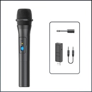 1 Pair VHF Wireless Microphone System Kits USB Receiver Handheld Karaoke Microphone Home Party Smart TV Speaker Singing MicMicrophones
