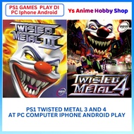 【PS1 PC IPHONE / ANDROID GAMES 】Playstation 1 Twisted Metal 3 AND 4 PS1 GAMES PC GAMES Phone Games