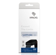 (ฟรีของแถม) IMOS ฟิล์มกระจก Sapphire กันรอย สำหรับ Apple Watch Ultra / Ultra 2