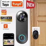 2026 New Tuya Smart Video Doorbell 3MP 1080P HD 2.4G WiFi PIR Motion Detection Infrared Night Vision