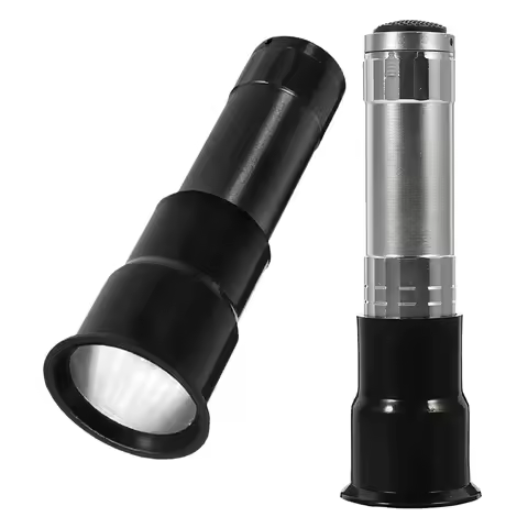 2Pcs LED Egg Candler Portable Light Handheld Egg Inspection Flashlight for Chicken Duck Goose Eggs I
