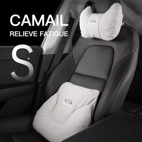 Car Seat Headrest Lumbar Support Protective For Infiniti Q50 Q30 QX50 QX60 FX35 QX30 QX80 Q60 G37 FX
