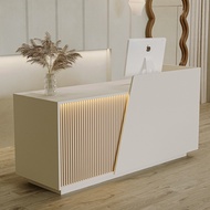 Cashier counter, shop counter, clothing store bar counter, restaurant front desk, simple modern comp