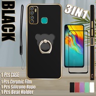 3 IN 1 For Tecno Spark 5 Spark 5 Pro KE5 KD7S Camon 15 Camon 15Air CD6 CD6 CD7 Soft Silicone Electro