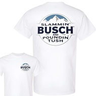 Slammin Busch And Poundin Tush Shirt, Funny Busch Light T-Shirt, Trending Hilarious Shirt, Unisext c
