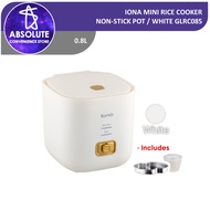 IONA 0.8L Mini Multi Rice Cooker with Non Stick Pot - GLRC085