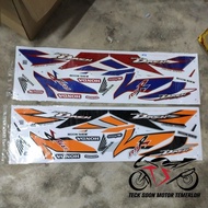 Stiker sticker body stripe (1) honda dash110v1 dash 110 v1 wave dash RSR