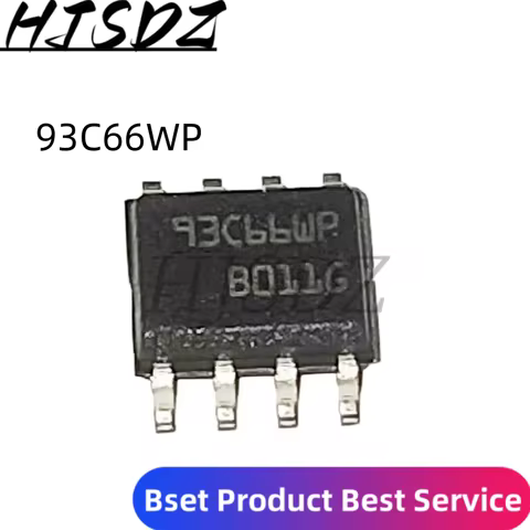 Nuevo M93C66-WMN6TP 93C66WP M93C66 SOP-8 EEPROM IC, 10 unids/lote