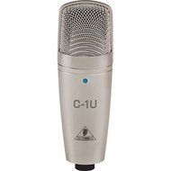 Behringer USB Condenser Microphone Vocal with Stand Mount C-1U