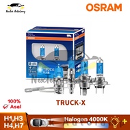 OSRAM TruckX H1 H3 H4 H7 24V 100W 4000K Warm White Light High Power Car Halogen Truck Headlight Orig