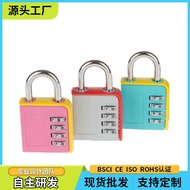 Combination Lock Gym Wardrobe Lock Zinc Alloy Mechanical Combination Padlock 4-Digit Combination Com