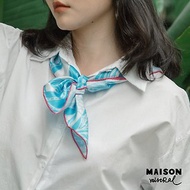 Maison Mistral 藝術家原創插畫水果樂園系列 櫻桃絲巾真絲方巾