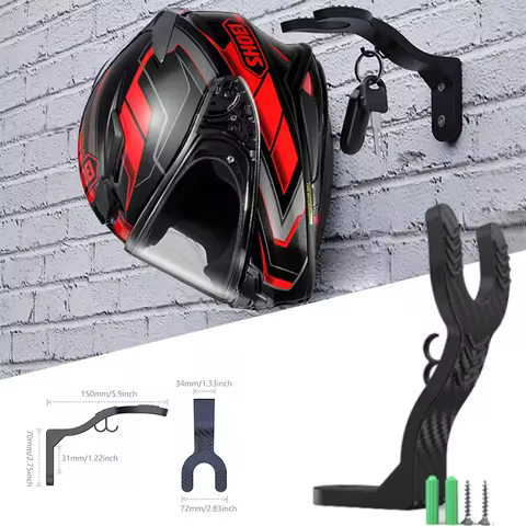 For Suzuki GSR 750 600 400 GSR400 GSR600 GSR750 Motorcycle Helmet Hook Racks Multipurpose Hook Wall 