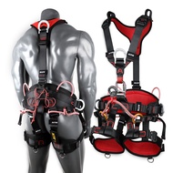Safety Harness M-L Arborist Climbing Tree Care Surgeon Rigging Rescue Fall Arrest Protection Saddle