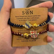 Spot Goods Gelang Couple Gelang Tangan Hand-Woven Adjustable Royal Malaysia Bazaar Merchandise Men W