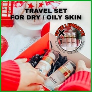 NEWBIE TRAVEL SET DRY / OILY SKIN TRIAL SET NEW.BIE SKINCARE FREE CHOC CADBURRY